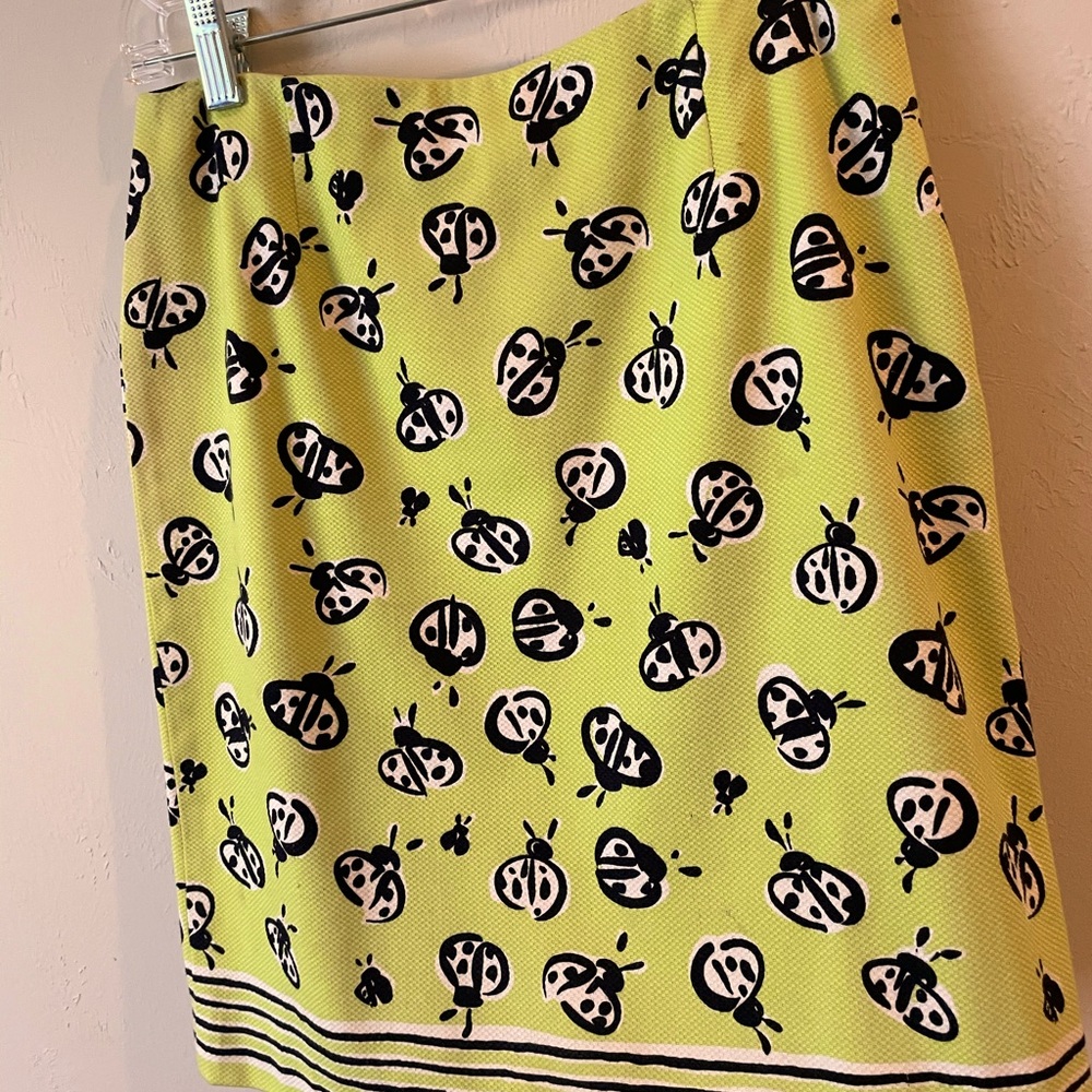 Lady bugs are good luck.  And so is this skirt